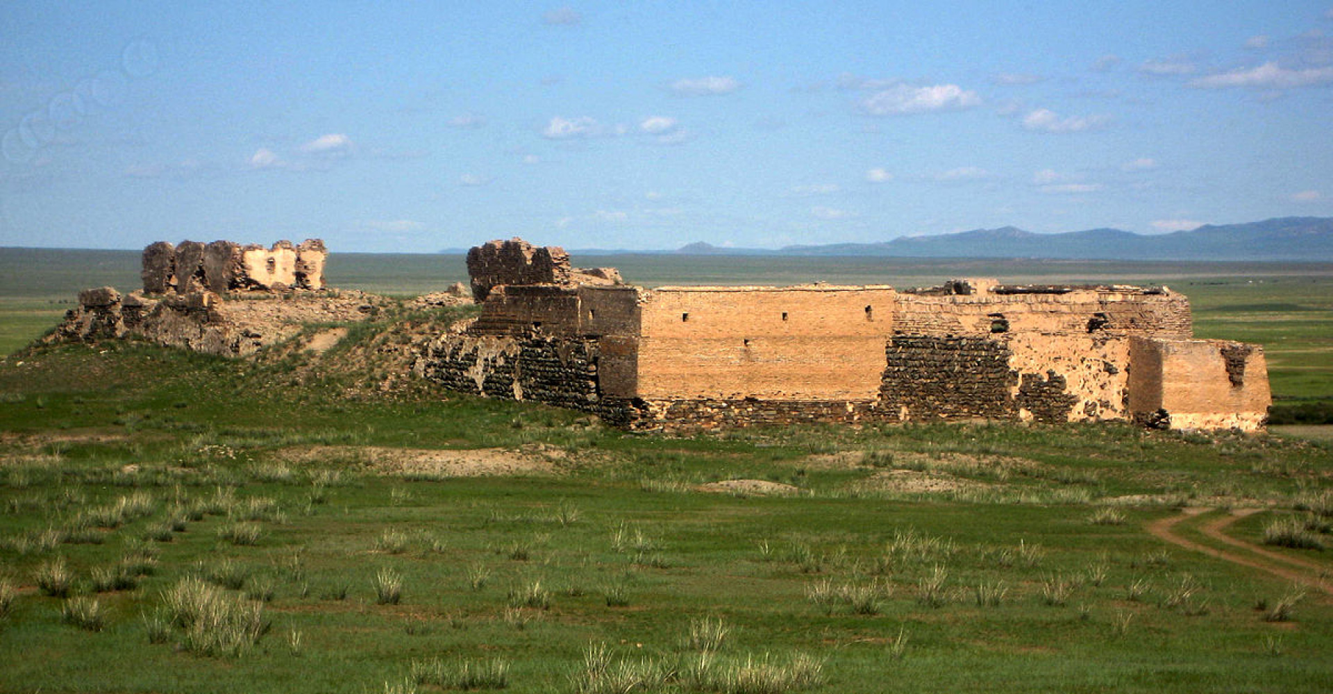 Remaining of White House of Prince Tsogt
