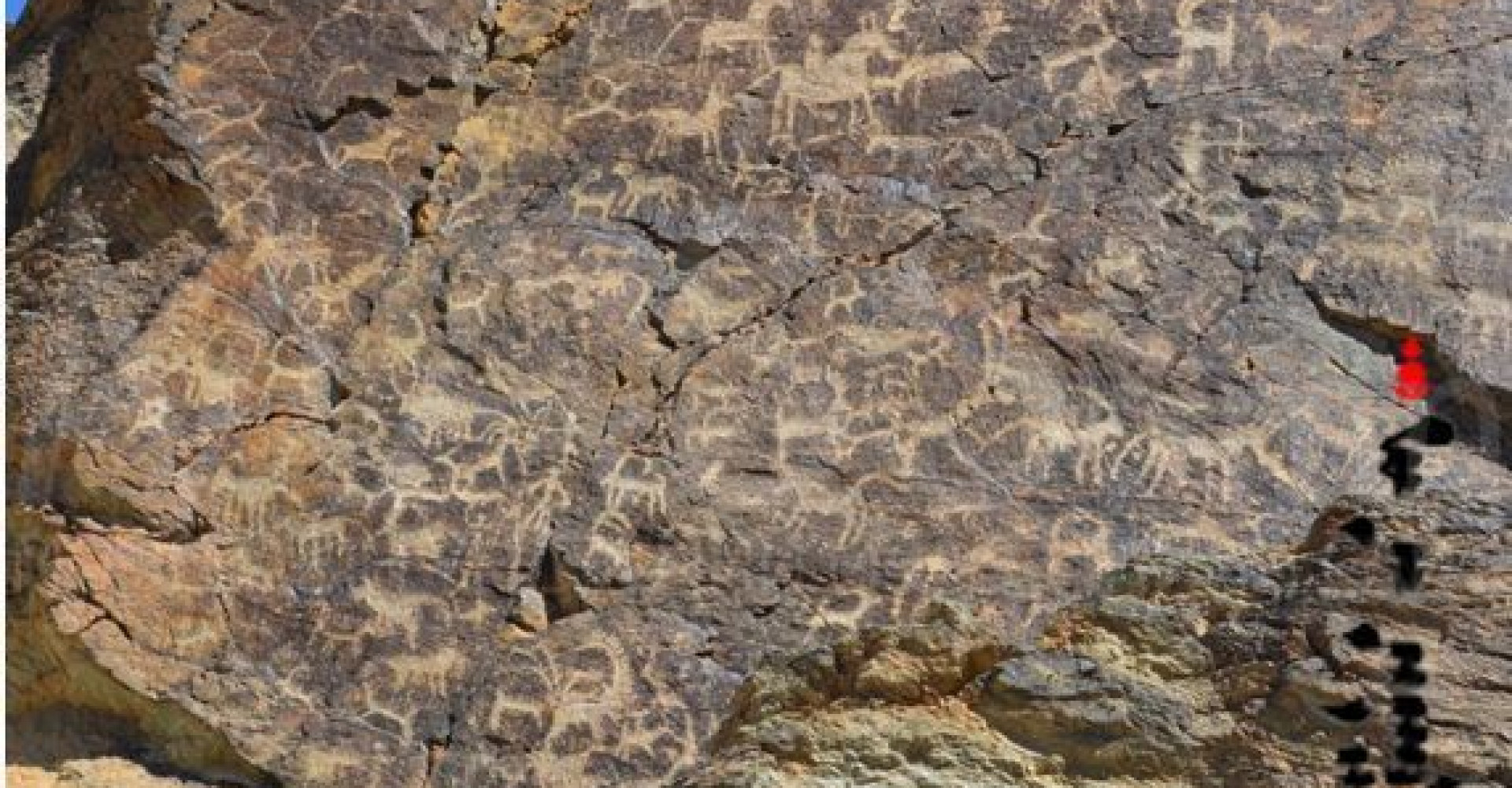 Rock painting of Zuraa